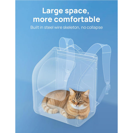 Mochila Transportadora de Aviación para Gatos - Bolsa de Viaje Premium - Image 14