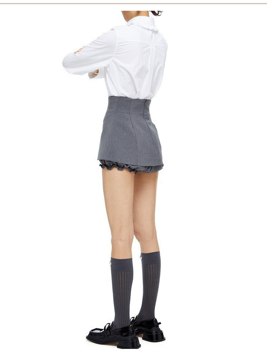 Pantalón Falda Ajustado de Verano para Mujer - Diseño A-Line Envolvente - Image 19