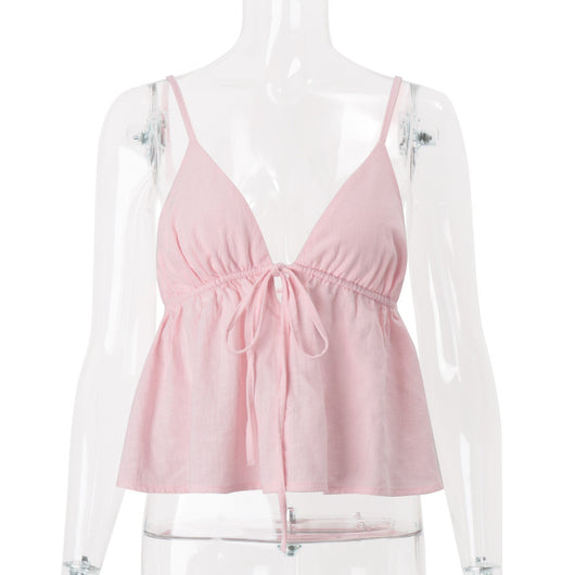 Chaleco Deportivo Escotado con Cordones - Diseño Hot Girl - Image 21
