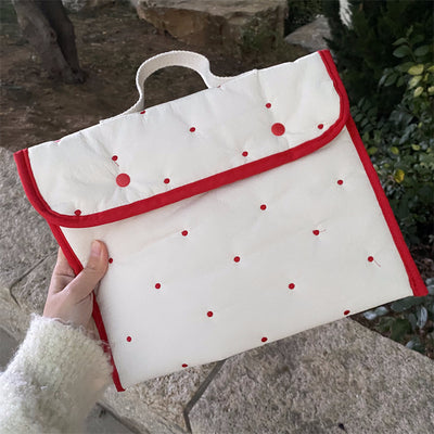Bolsa Portátil para Tablet con Patrón de Conejo Bordado - Image 28
