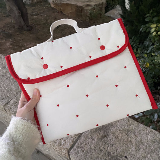 Bolsa Portátil para Tablet con Patrón de Conejo Bordado - Image 28