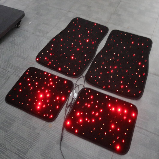 Tapete Luminoso para Auto con Diseño de Flores de Aliento de Bebé - Image 23