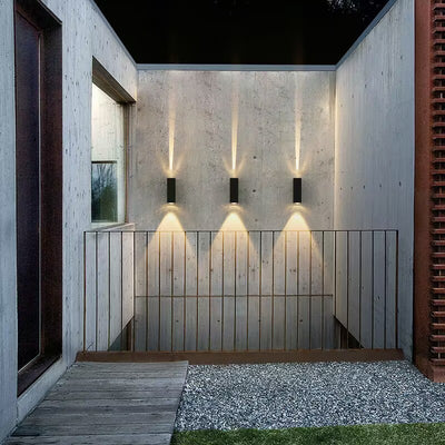 Lámpara de Pared Exterior Doble Artística - Luz Impermeable para Fachadas y Escaleras - Image 10