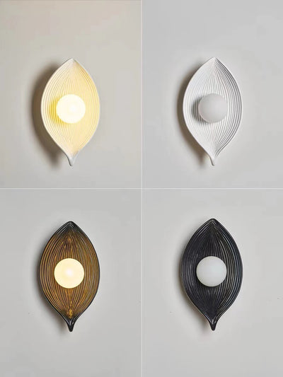 Lámpara de Pared Hoja Nórdica Estilo Japonés Silenciosa - Image 18