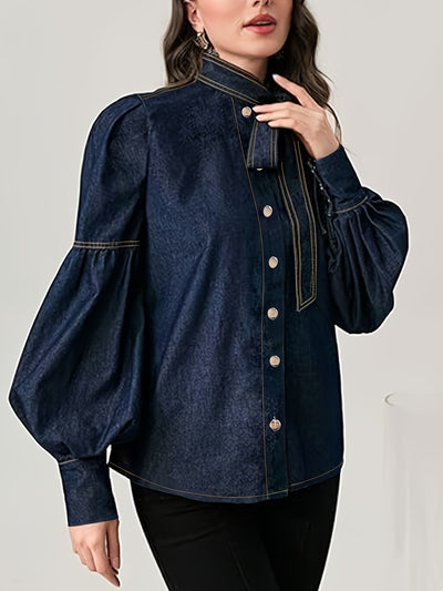 Suéter Cuello Alto con Moño Elegante para Mujer - Image 16