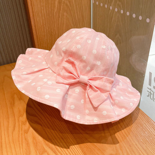 Sombrero de Ala Ancha con Flores para Niñas - Protección Solar Infantil - Image 45