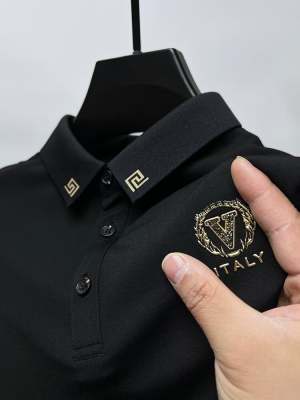 Polo Clásico de Manga Corta con Solapa para Hombre - Image 10