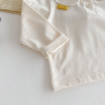 Camiseta Rayada con Diseño Cartoon para Bebé Niña 0-5 Años - Image 24