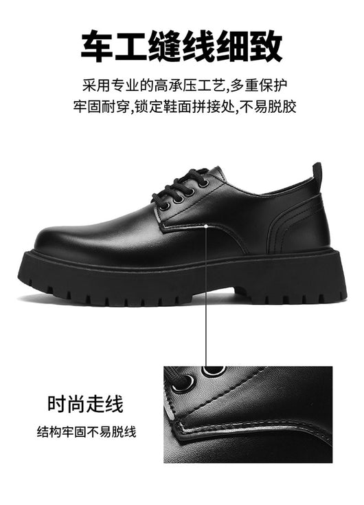 Zapatos de Cuero Negro Impermeables para Hombre Ejecutivo - Image 18