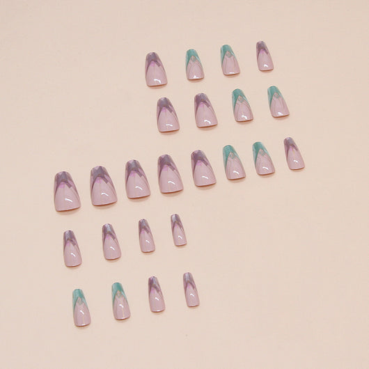 Esmalte de Uñas French Wear Azul y Púrpura Brillante - Image 17