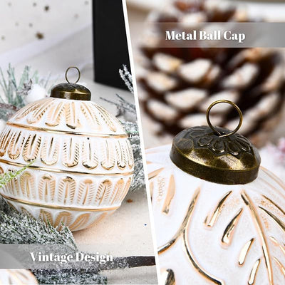 Set de 12 Esferas Navideñas Retro 8CM - Decoraciones Clásicas - Image 27