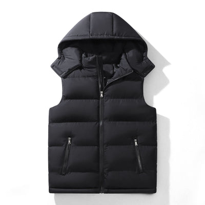 Chaleco Acolchado de Algodón para Hombre - Calidez Otoño e Invierno - Image 28