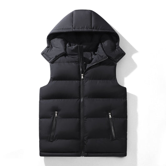 Chaleco Acolchado de Algodón para Hombre - Calidez Otoño e Invierno - Image 28