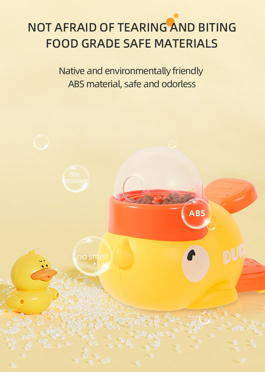 Comedero Interactivo para Perros con Diseño de Pato - Juguete Dispensador Antideslizante - Image 18