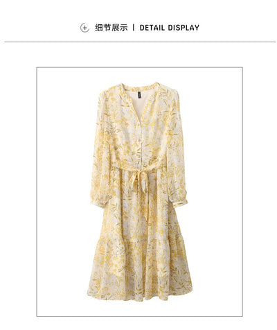 Vestido Floral de Gasa Francesa - Image 48
