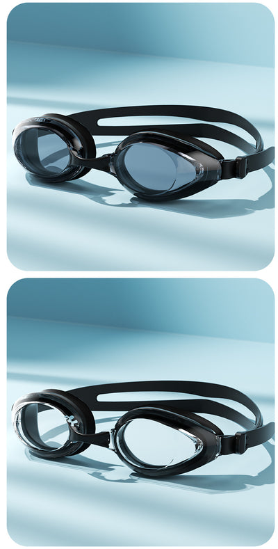Gafas de Natación HD Anti-Empaño con Gorro - Marco Grande Impermeable - Image 34