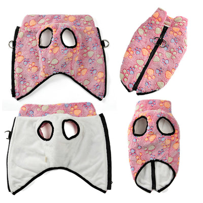 Chaqueta Térmica de Franela para Mascotas - Abrigo Cálido Otoño e Invierno - Image 14