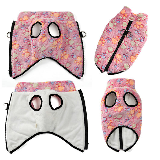 Chaqueta Térmica de Franela para Mascotas - Abrigo Cálido Otoño e Invierno - Image 14