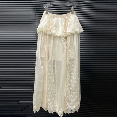 Blusa Falda Encaje Jacquard Escote en V - Colección Verano - Image 31