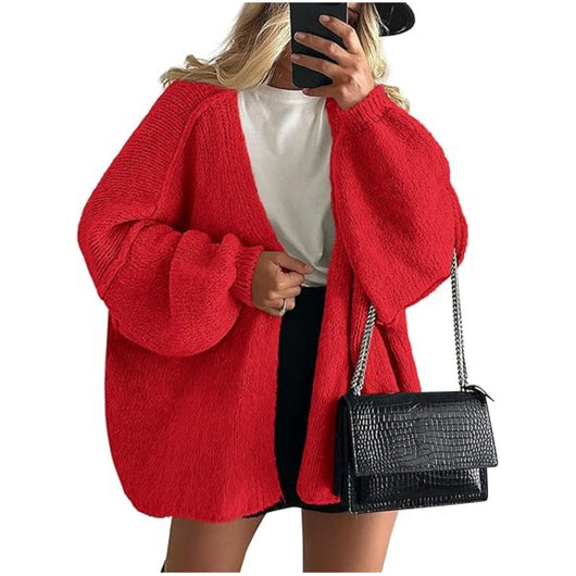 Abrigo Suéter Tejido Casual para Mujer - Image 45