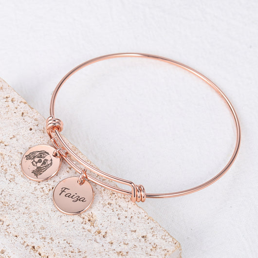 Pulsera Colgante Foto Mascota Disco Personalizado - Nombre Gatito - Image 9