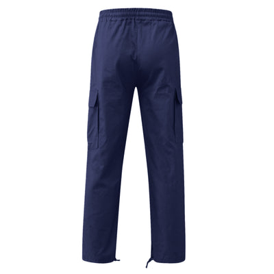 Pantalones Casuales con Múltiples Bolsillos y Cordón Ajustable - Image 42