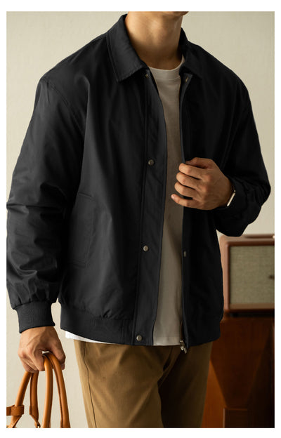 Camisa Antiarrugas Impermeable para Hombre - Colores Lisos, Sin Planchado - Image 26