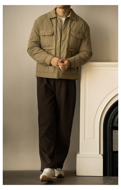 Chaqueta de Plumón de Pato Premium para Hombre - Otoño e Invierno - Image 25