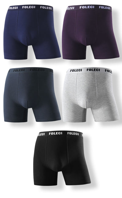 Boxer Briefs Deportivos Alargados para Hombre - Algodón Puro Transpirable - Image 12