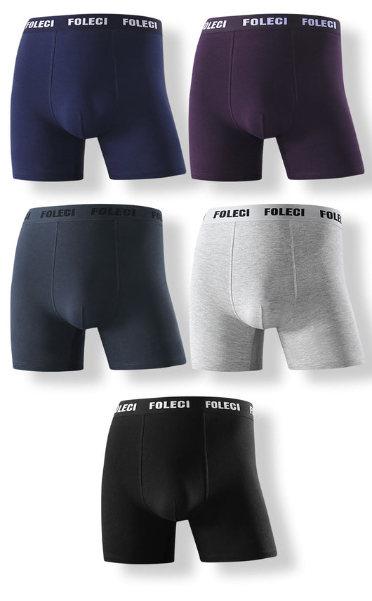 Boxer Briefs Deportivos Alargados para Hombre - Algodón Puro Transpirable - Image 12