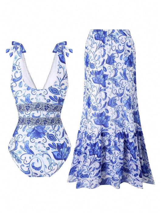 Traje de Baño Enterizo Étnico para Mujer - Image 31