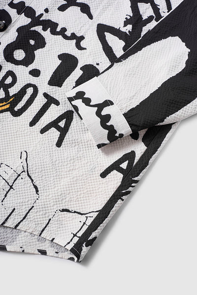 Playera de Diseño Graffiti Pintado a Mano - Colección Otoño Invierno - Image 10