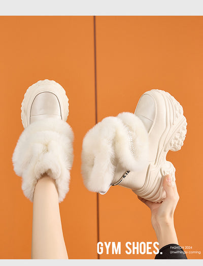 Botas de Nieve para Mujer con Suela Gruesa y Forro de Felpa - Image 15