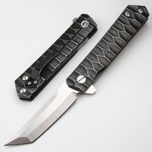 Cuchillo de Supervivencia Plegable de Alta Dureza para Aventuras al Aire Libre - Image 16