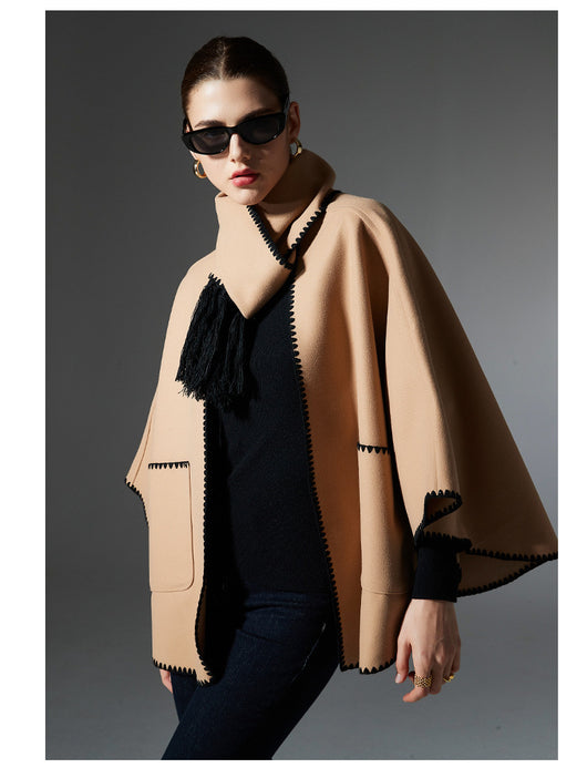 Chal Pashmina Camel Premium para Otoño e Invierno con Bolsillos - Image 13