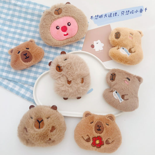 Broche Peluche Capybara Adorable - Accesorio Tierno para Niños y Adultos - Image 10