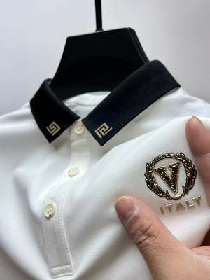 Polo Clásico de Manga Corta con Solapa para Hombre - Image 18