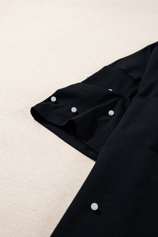 Blusa Elegante de Cuello Redondo y Manga Corta - Tendencia Europa y América - Image 29