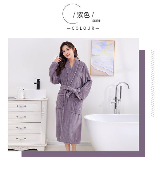 Toalla de Baño Coral Fleece Tamaño Plus - Súper Absorbente y Secado Rápido - Image 32