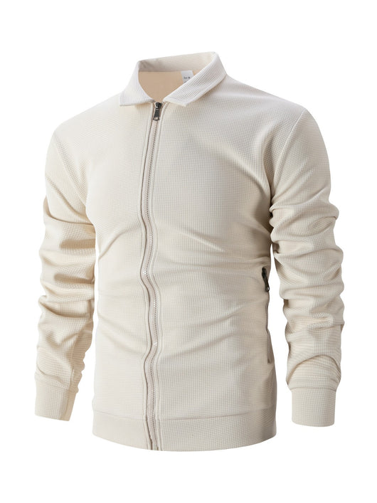 Cardigan Blazer Slim Fit para Hombre - Chaqueta Otoño con Bolsillos y Solapas - Image 16