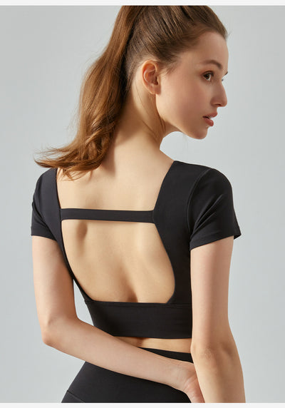 Top Deportivo Mujer con Espalda Calada y Sostén Extraíble - Image 33