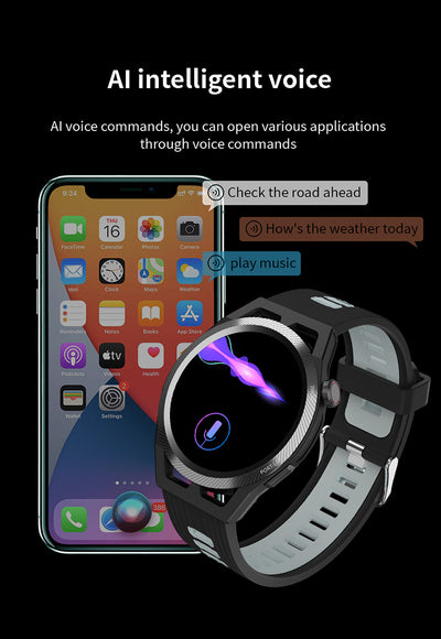 Reloj Deportivo Inteligente con Monitor de Frecuencia Cardíaca y Llamadas Bluetooth - Image 21