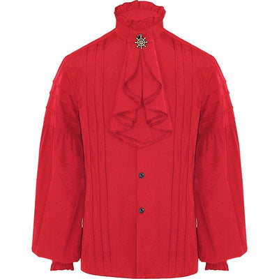 Camisa Medieval Europea con Mangas Farol - Estilo Samurái - Image 13