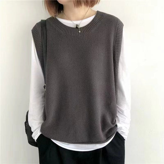 Chaleco Bandage sin Mangas para Mujer - Diseño Minimalista Cuello Redondo - Image 14