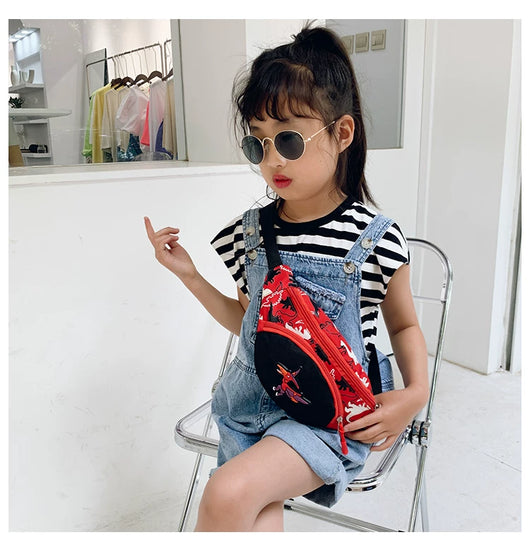 Bolsa Cruzada Infantil con Dinosaurio Cartoon - Mochila Pecho Niño - Image 15