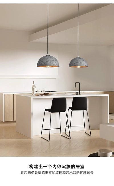 Mesa de Comedor Retro + Lámpara de Techo Minimalista - Image 16