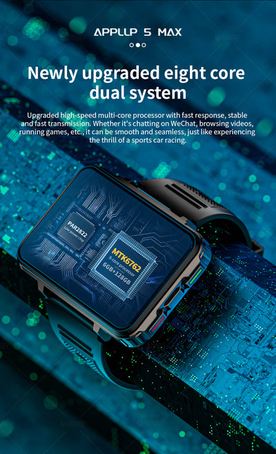 Reloj Inteligente de Pantalla Grande con Android 4G y Doble Cámara - Image 23