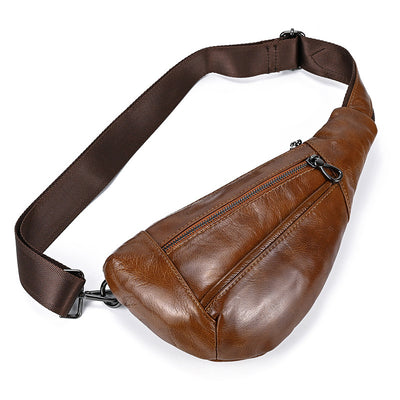 Bolsa de Pecho de Cuero para Hombre - Diseño Moderno y Funcional - Image 43