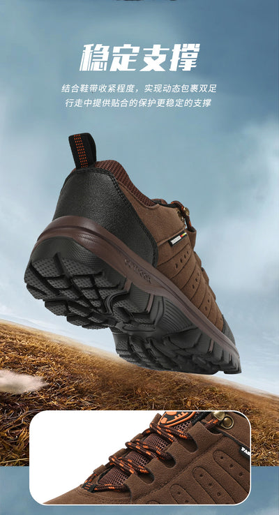 Botas de Senderismo Cuero Otoño Invierno Ligeras Hombre y Mujer - Image 16