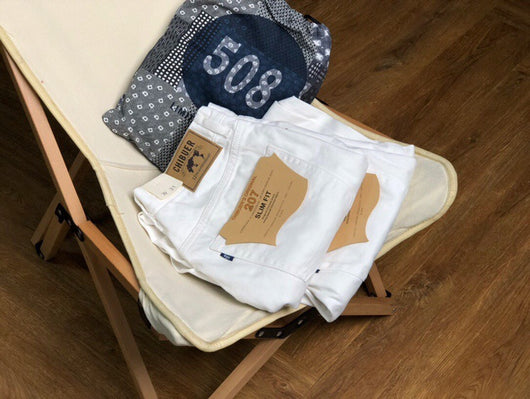 Pantalones Vaqueros Blancos Rectos para Hombre - Casual Moderno - Image 27